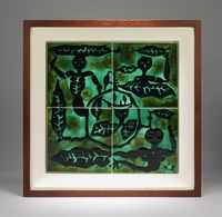 Photo of framed tile titled Spirits of Nature